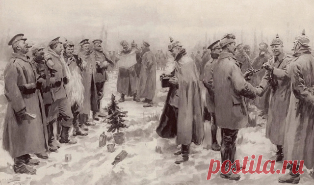 Рождественское перемирие 1914 г.