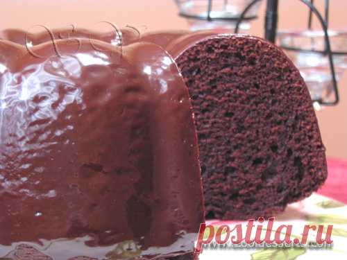 Шоколадный кекс (Chocolate Mud Cake) от Мишель
