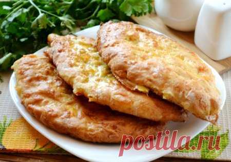 Сырные лепешки - просто и вкусно!
