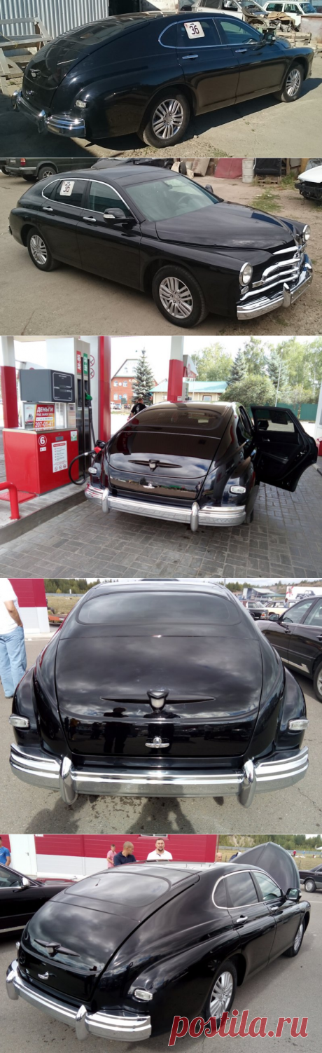 Honda Crosstour в облике ГАЗ М-20 "Победа"