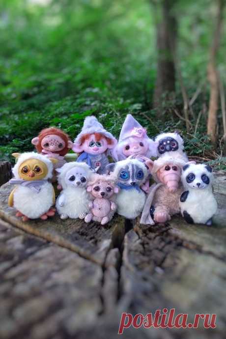 Fantasy creature keychains