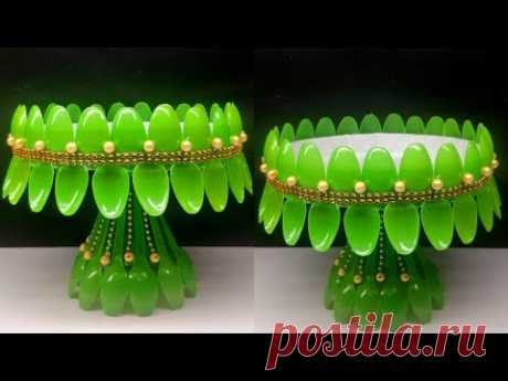 Ide kreatif - Kreasi sendok plastik || Plastic Spoon Craft ideas || Best Out Of Waste