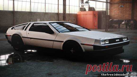 DeLorean Free 3D Model - .obj .max - Free3D