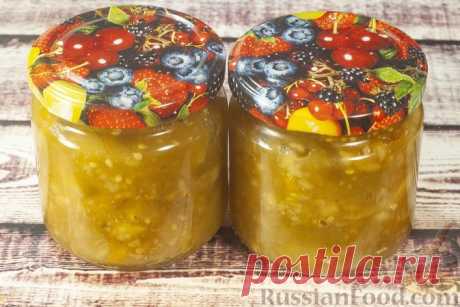 Рецепт: Варенье из зелёных помидоров с цитрусами и имбирём на RussianFood.com