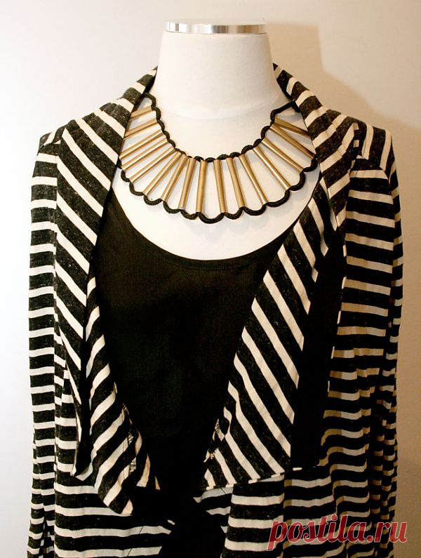 Эффектное ожерелье! / Украшения и бижутерия / Модный сайт о стильной переделке одежды и интерьера