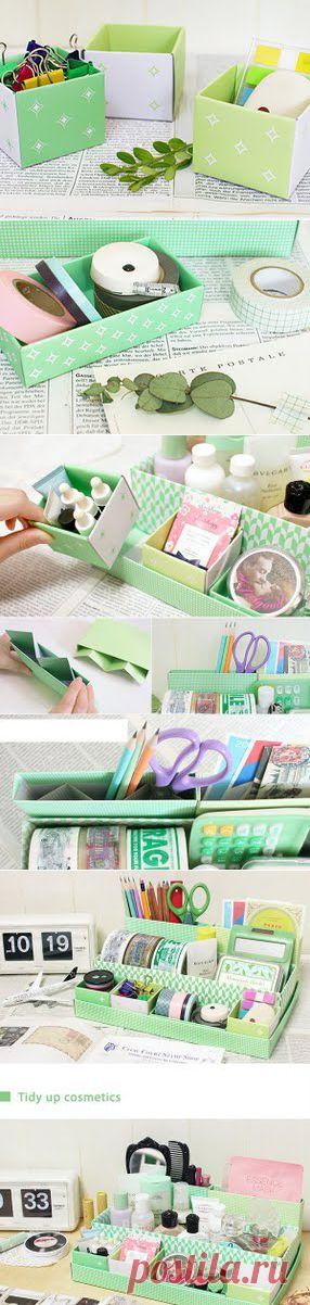 Коробки-органайзеры. Идеи.
