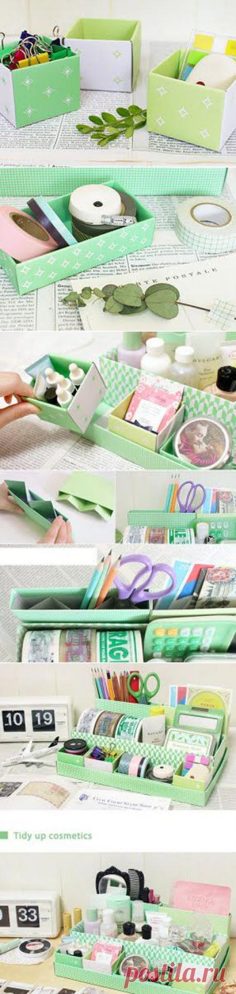 Коробки-органайзеры. Идеи.