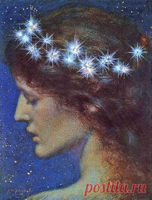 Edward Robert Hughes - (1851-1914) - Night