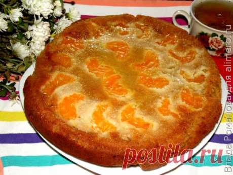 Перевернутый пирог с мандаринами