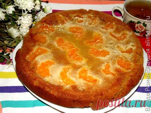 Перевернутый пирог с мандаринами