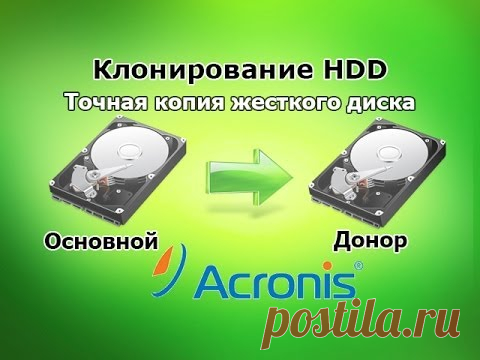 Как быстро клонировать жесткий диск со всеми лицензиями программ
