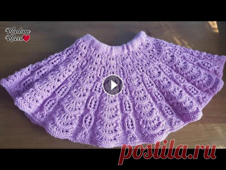 Юбочка для девочки Узор 187 Круговое вязание.Экспресс МК Юбочка для девочки Узор 187 Круговое вязание. Экспресс МК юбочка для девочки,юбочка для малышки Замечательный японский узор №187 из книги 260 Хитоми Ш...