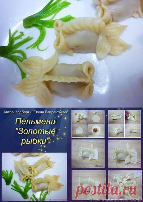 (+1) - Пельмени "Рыбки" | Любимые рецепты