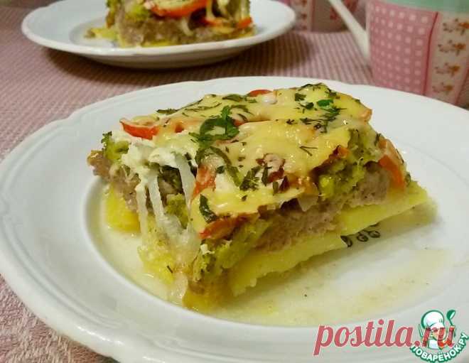 Запеканка с мясным фаршем и овощами – кулинарный рецепт