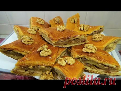 Пахлава Медовая Простой Рецепт Очень вкусный тает во рту