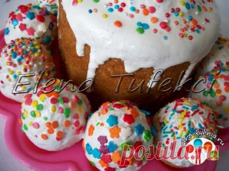 Мини-куличи &quot;Пасхальные яйца&quot; (МК от Елены).