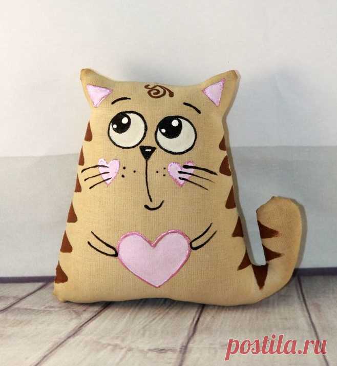 Забавные мягкие подушки-игрушки "Кот"