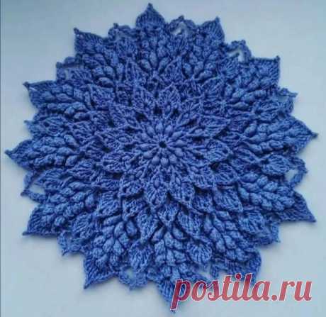 Шикарная салфетка со схемой