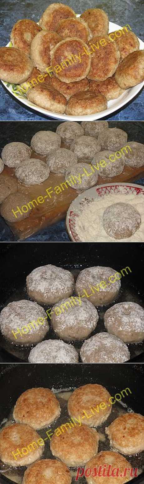 Кулинарные рецепты Котлеты из рыбных консервов - пошаговый фоторецепт - быстрый ужин