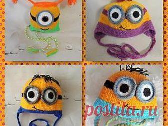 Вяжем детскую шапочку 