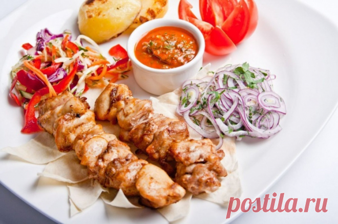 Шашлык из индейки, рецепт маринада / Простые рецепты
