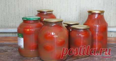 Помидоры🍅 в яблочном🍏 соку - без специй и зелени