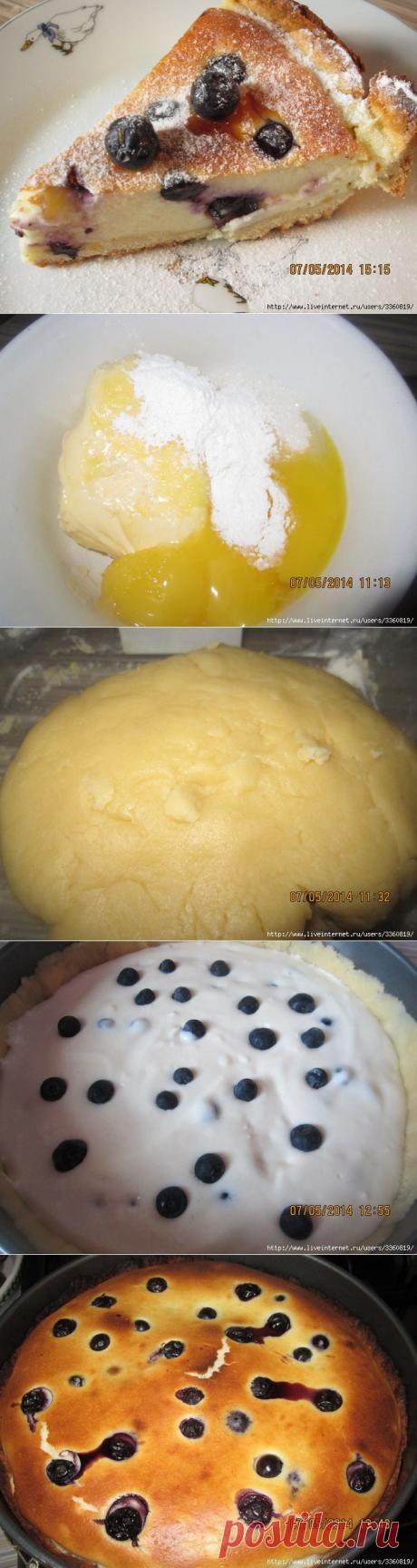 Пирог (Чизкейк ) с творожно — ягодной начинкой | БУДЕТ ВКУСНО!