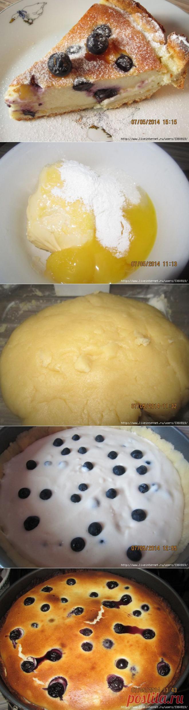 Пирог (Чизкейк ) с творожно — ягодной начинкой | БУДЕТ ВКУСНО!