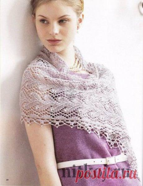 Шарф, снуд, палантин » Страница 2 » Ниткой - вязаные вещи для вашего дома, вязание крючком, вязание спицами, схемы вязания
