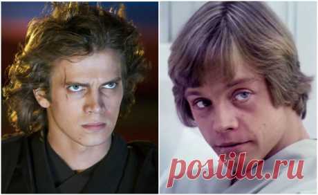 Хейден Кристенсен и Марк Хэмилл