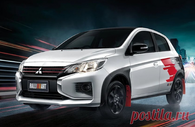 Идеальный городской компакт-хэтч – состоялась официальная премьера Mitsubishi Mirage Ralliart 2022