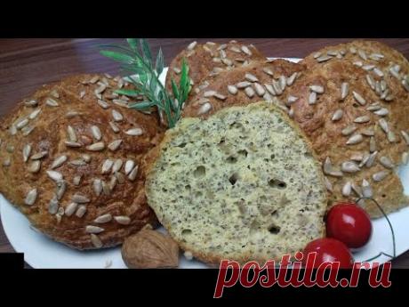 Булочки из подсолнечной муки. Рецепт для кето диеты и диабетиков