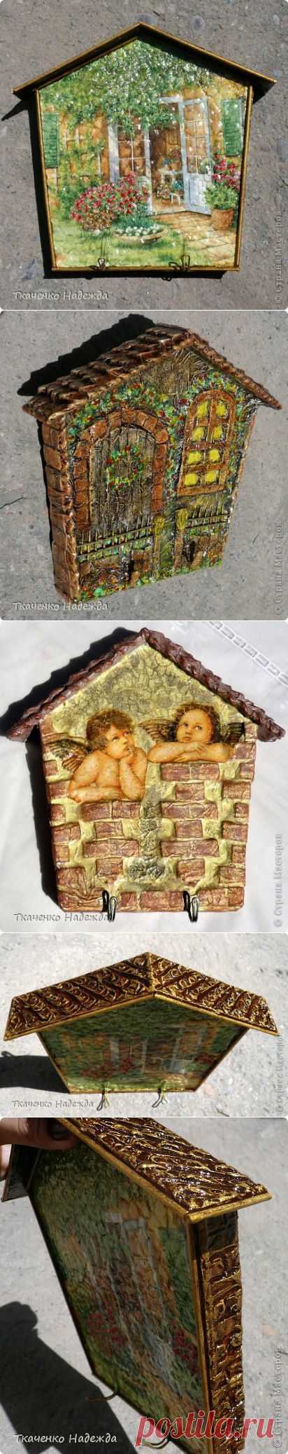 Ключницы из картона.