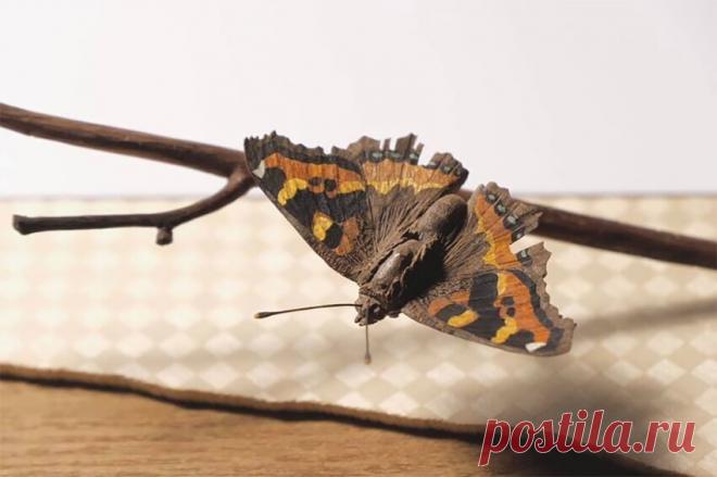 Японский художник вырезает из дерева потрясающие скульптуры, которые