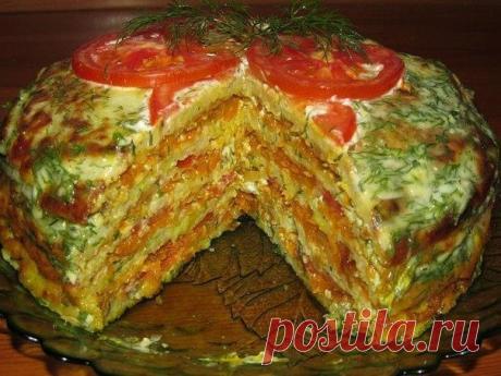Вкуснейший тортик из кабачков — Едим дома