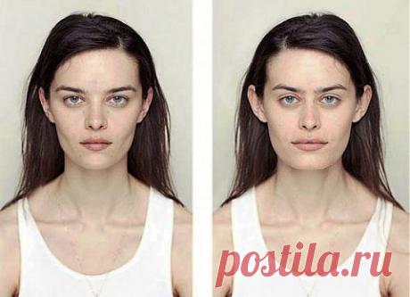 Так ли симметрично лицо человека? | Красота спасает мир