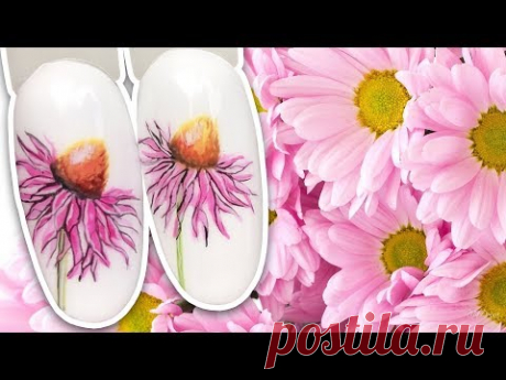 Цветочный Дизайн Ногтей к Весеннему Маникюру