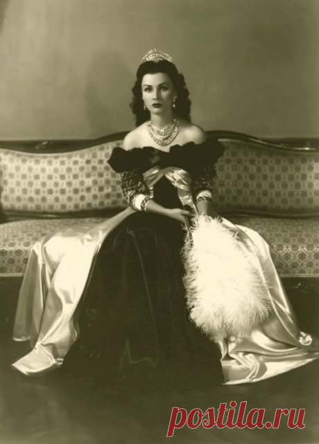 Фавзия Фуад, королева Ирана и Египта, 1939.