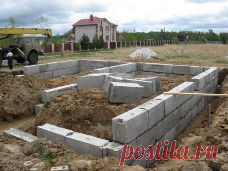 Фундамент под дом из газобетона: расчеты