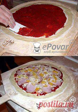 Пицца с беконом и ананасом — Рецепт приготовления с фото — Рецепты выпечки, Пицца