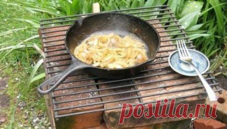 Идеи как с минимальными затратами сделать плиту для приготовления пищи на свежем воздухе | дачные хитрости