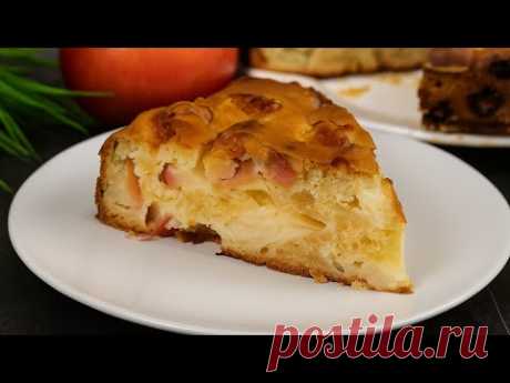 Яблочный пирог, который тает во рту! Готовится за 5 минут — Просто, Быстро и Очень Вкусно! 🍎