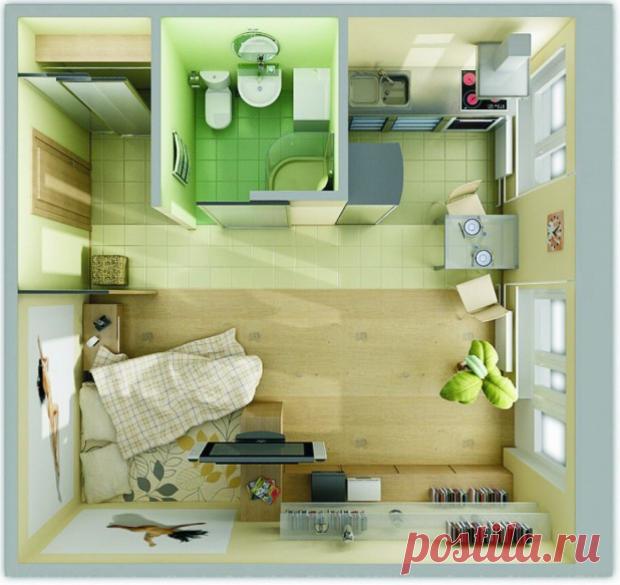 Моя долгожданная кухня — яркий цвета и нетривиальная эргономика на просторах хрущевки