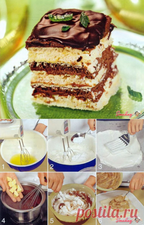 Меренги с шоколадом