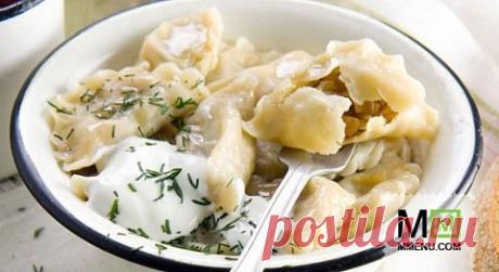 Вареники с капустой и грибами - кулинарный рецепт. Миллион Меню