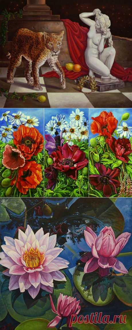 Xудожница Ирина Агафоникова - 1часть..