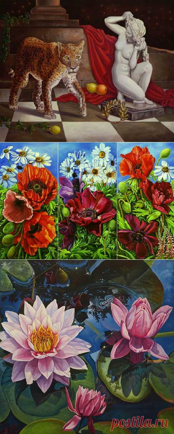 Xудожница Ирина Агафоникова - 1часть..