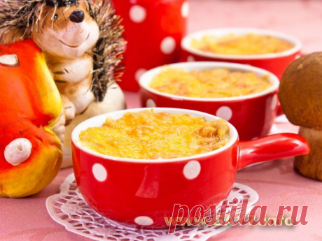 Жюльен из белых грибов