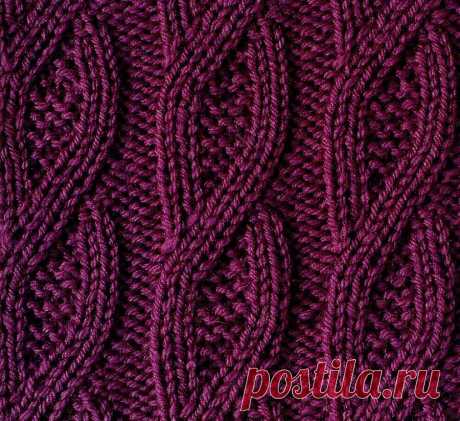 20 потрясающих узоров спицами, которые подойдут ко всему! | Факультет рукоделия | Яндекс Дзен