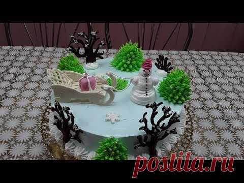 Новогодний тортик